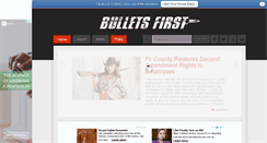 Desktop Screenshot of bulletsfirst.net