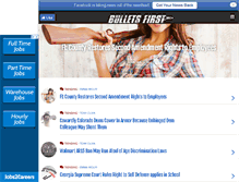 Tablet Screenshot of bulletsfirst.net
